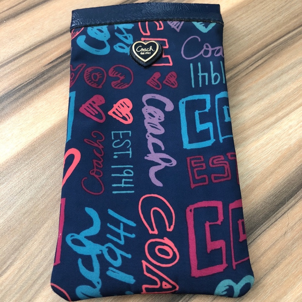 Coach Soft Case / Pouch for glasses & sunglasses